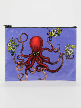 Blue Q Recycled Zipper Pouch