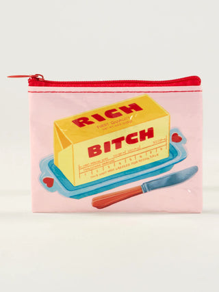 Blue Q Recycled Coin Purse