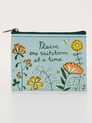 Blue Q Recycled Coin Purse