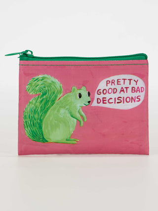 Blue Q Recycled Coin Purse