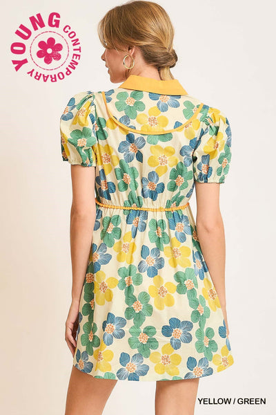 Umgee Vintage Babydoll Dress