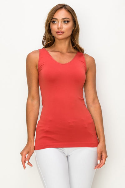 Reversible V-neck/Scoop Tank Top
