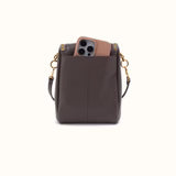 Hobo Fern Duo Crossbody In Pebbled Leather