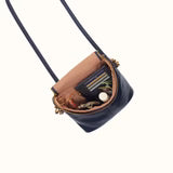 Hobo Fern Duo Crossbody In Pebbled Leather