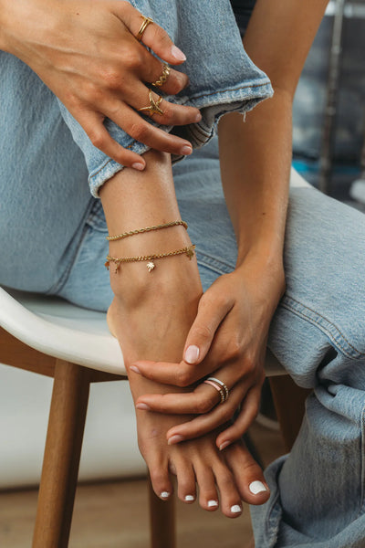 Salty Cali Under The Palms Anklet