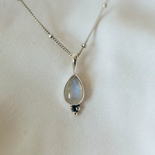 Moonstone Necklace (Handmade)