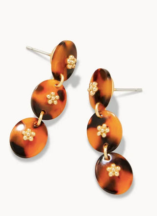 Spartina Harbor Linear Resin Earrings