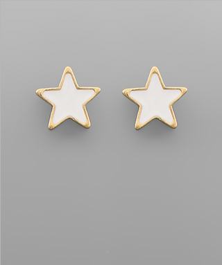 Epoxy Star Studs
