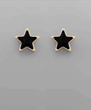 Epoxy Star Studs