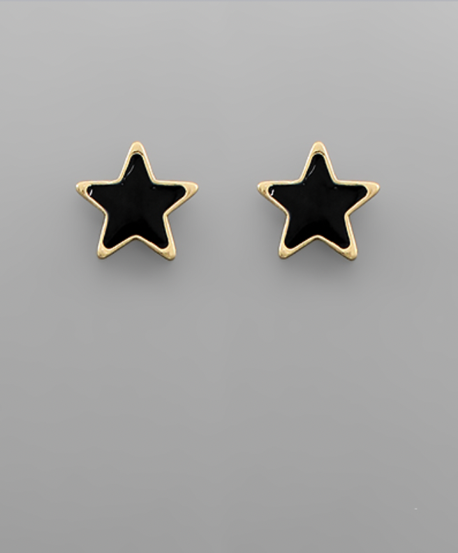 Epoxy Star Studs