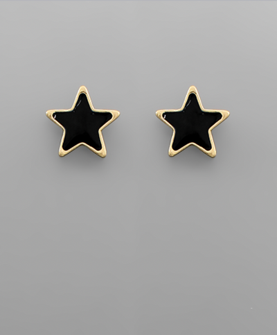 Epoxy Star Studs