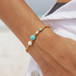 Turquoise/Pearl