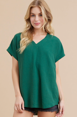 Best Selling Cap Sleeve Raw Edge Top