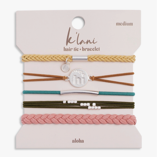 K'Lani Hair Tie Bracelets - Aloha