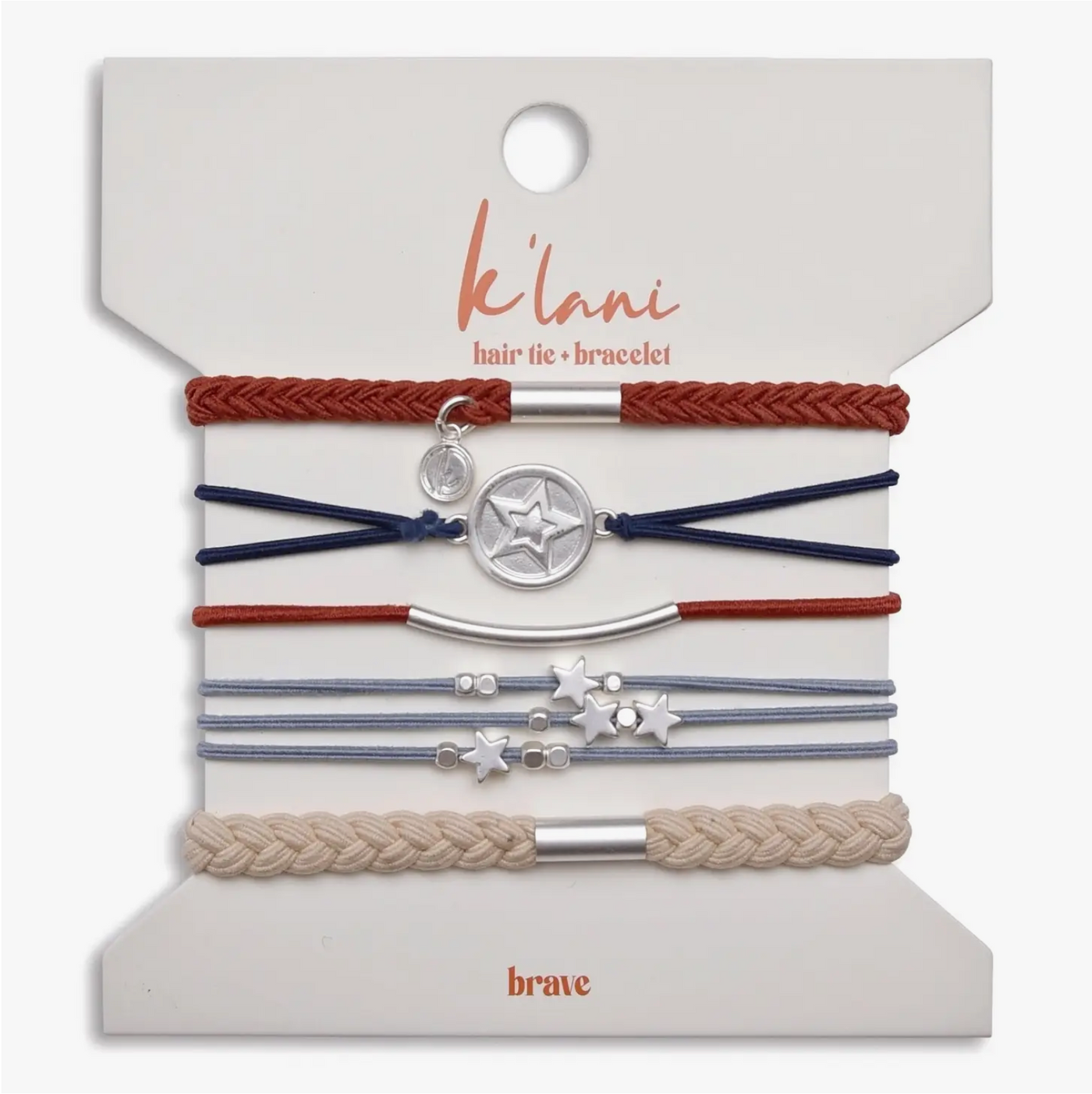 K'Lani Hair Tie Bracelets - Brave