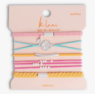 K'Lani Hair Tie Bracelets - Embrace