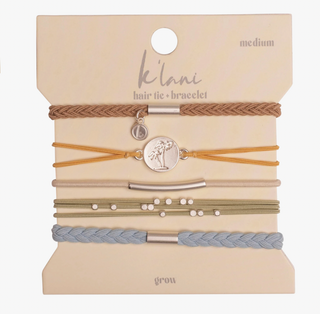 K'Lani Hair Tie Bracelets - Grow