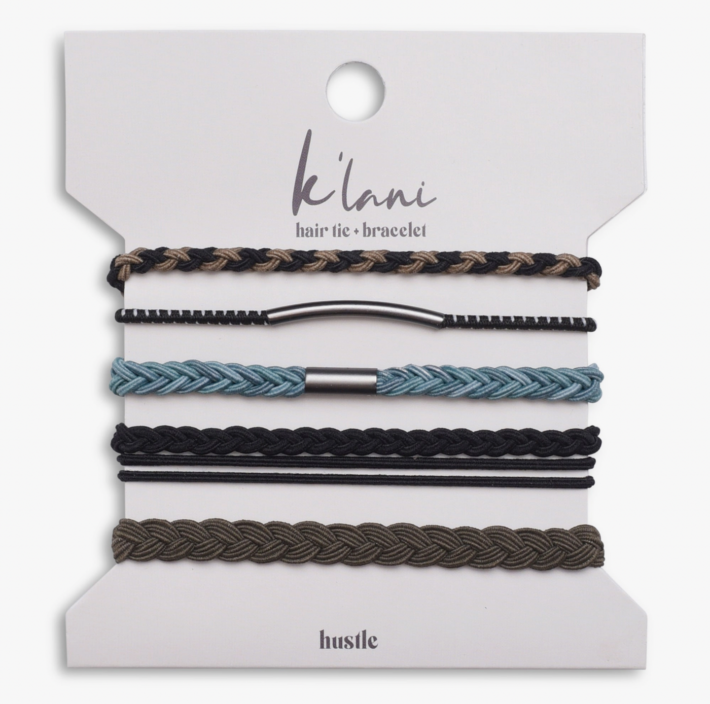 K'Lani Hair Tie Bracelets - Hustle