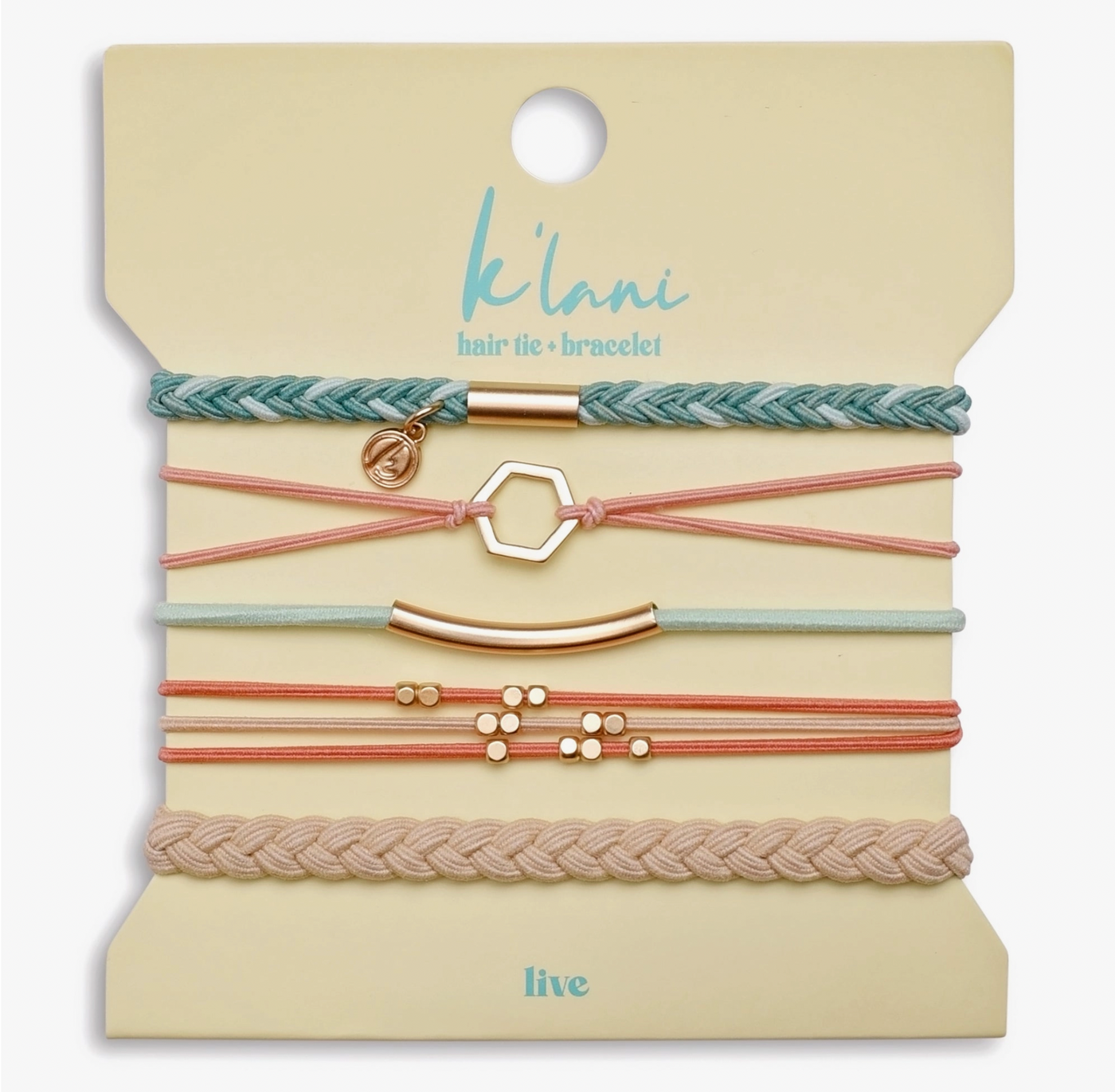 K'Lani Hair Tie Bracelets - Live