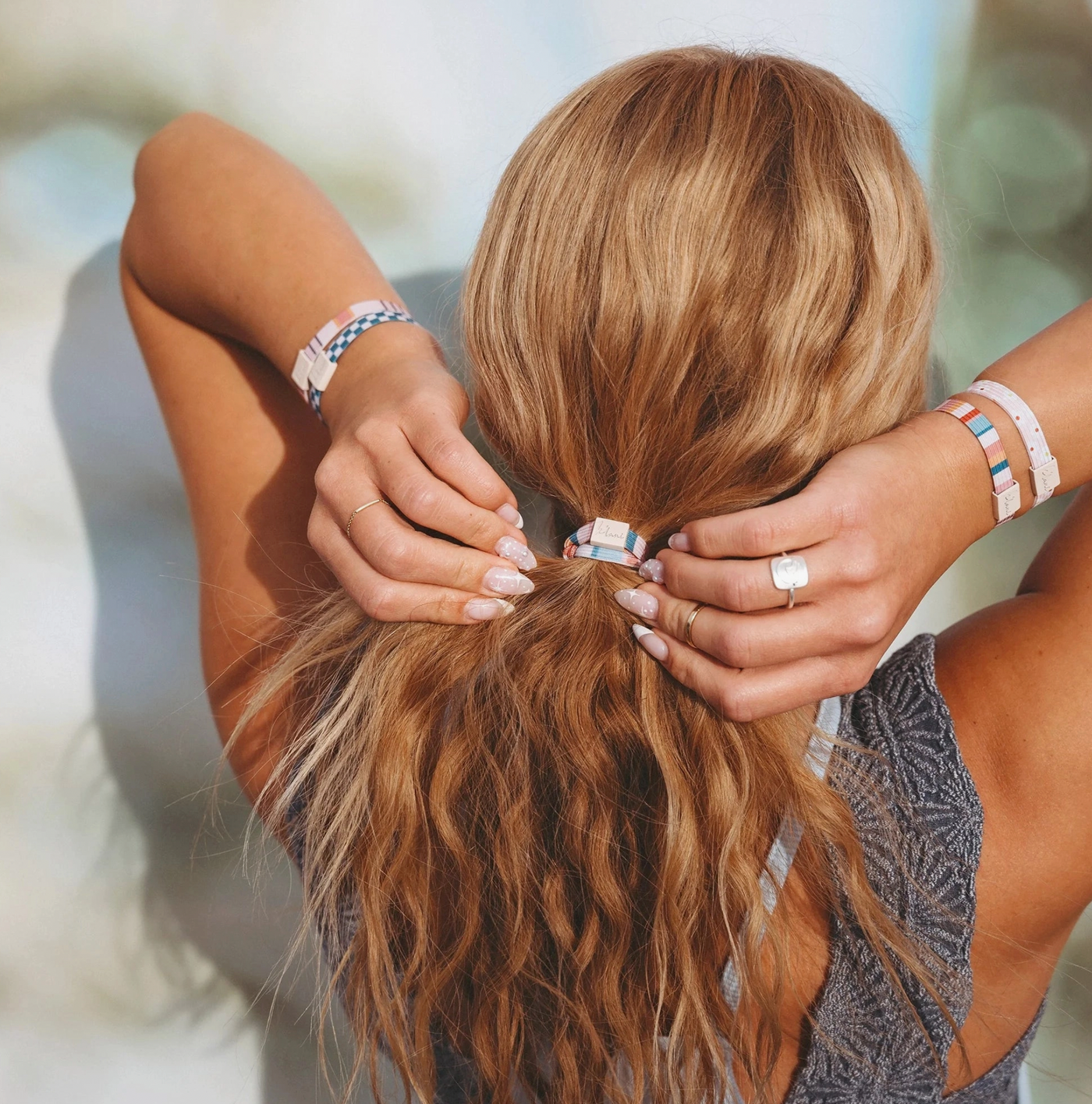 K'Lani Hair Tie Bracelets - Passion