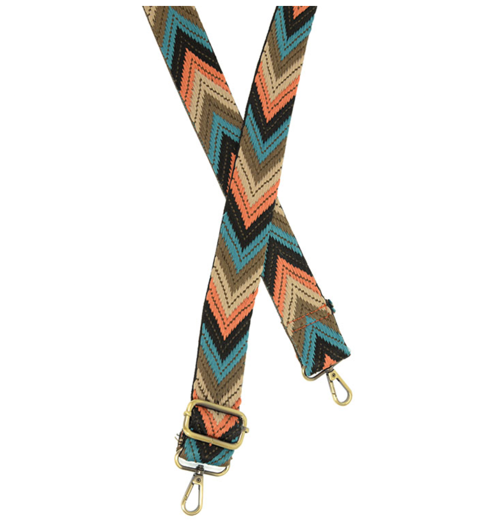 Joy Susan Multi Chevron Woven Strap