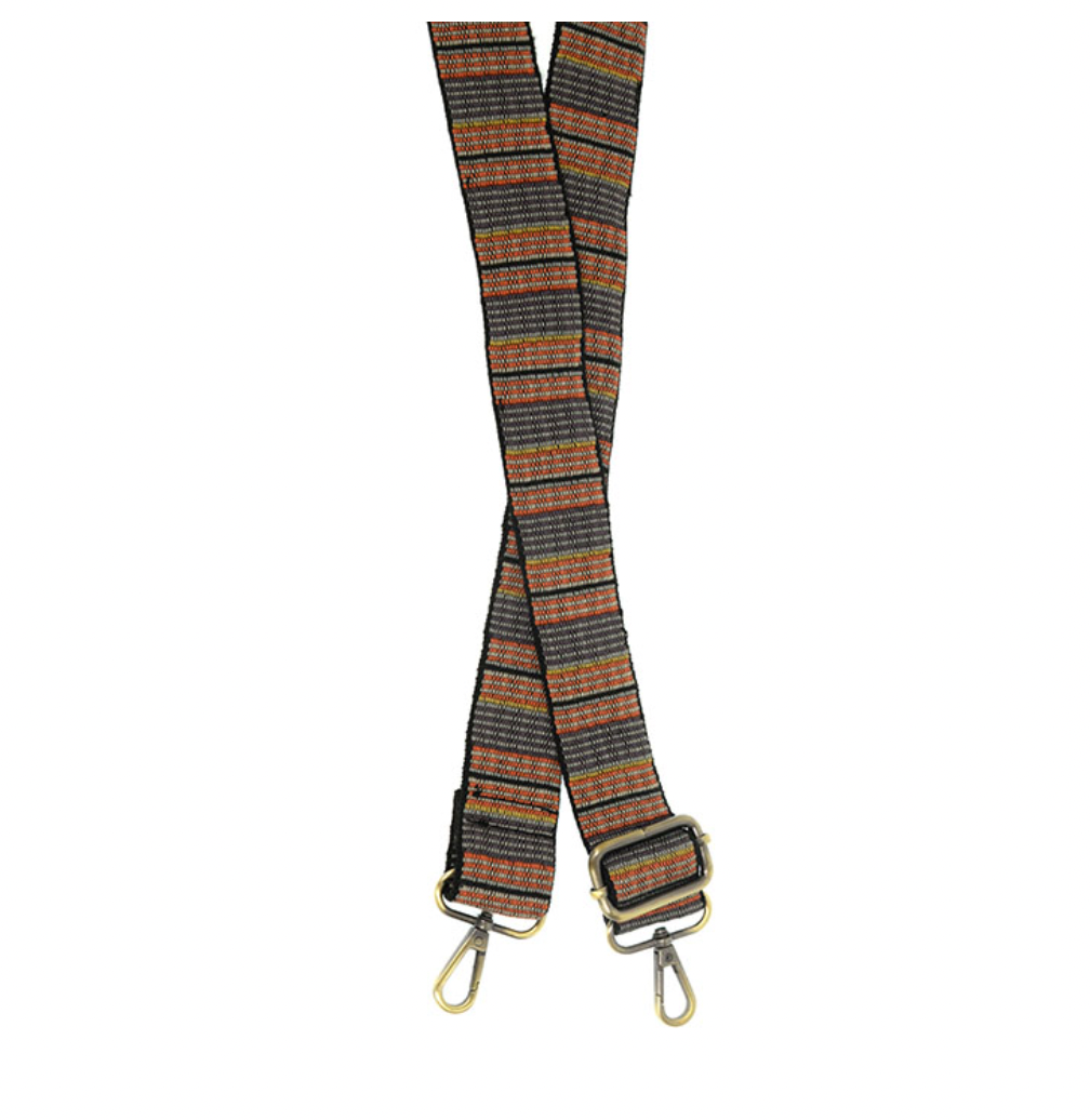 Joy Susan Multi Stripe Woven Guitar Strap