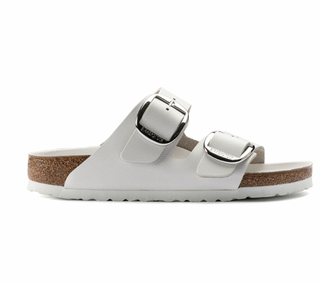 Birkenstocks Arizona Big Buckle - Leather (White)