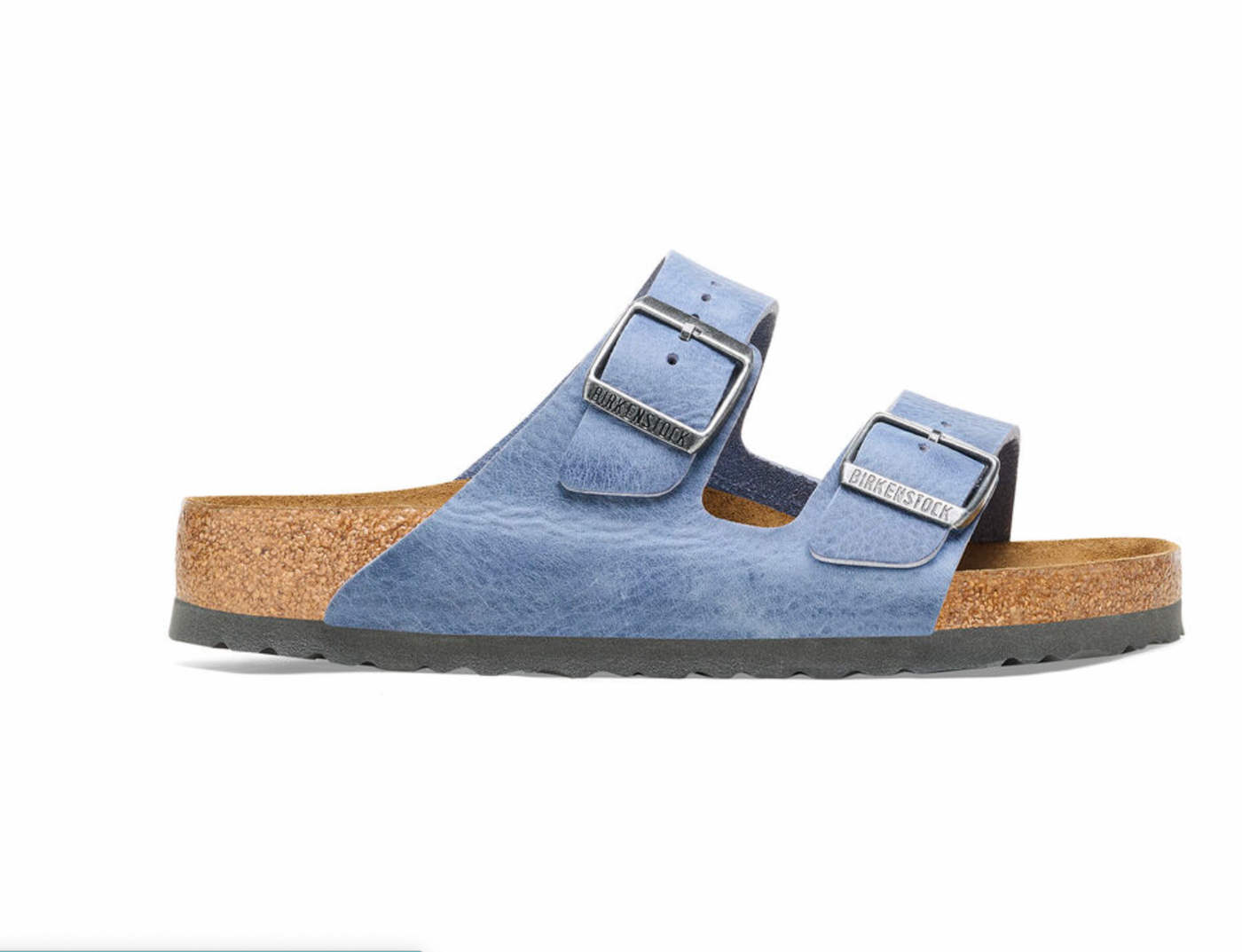 Birkenstocks Arizona Soft Footbed Oiled Leather - Dusty Blue