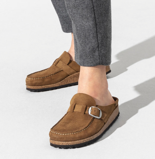 Birkenstocks Buckley Suede Leather - Tea