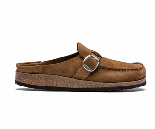 Birkenstocks Buckley Suede Leather - Tea