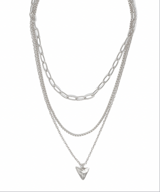 Arrow Chain Layered Necklace