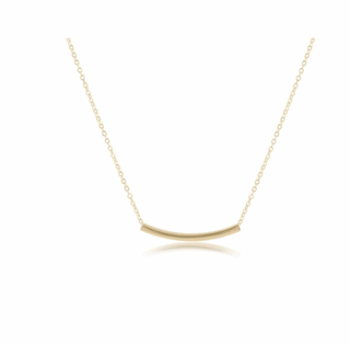 ENewton 16" Bliss Bar Gold Necklace