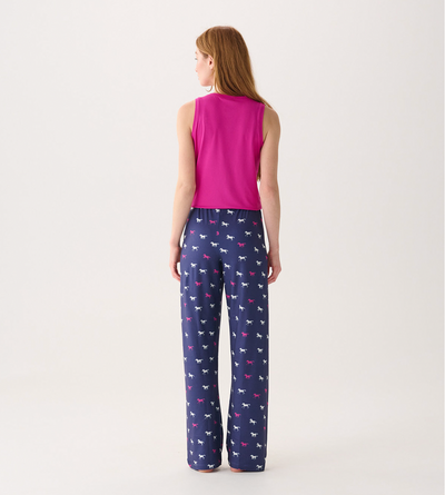 Capelton Road PJ Pants In A Bag - Running Horses