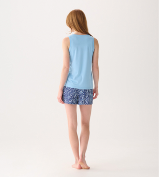 Capelton Road Scoop Neck PJ Tank In A Bag - Placid Blue