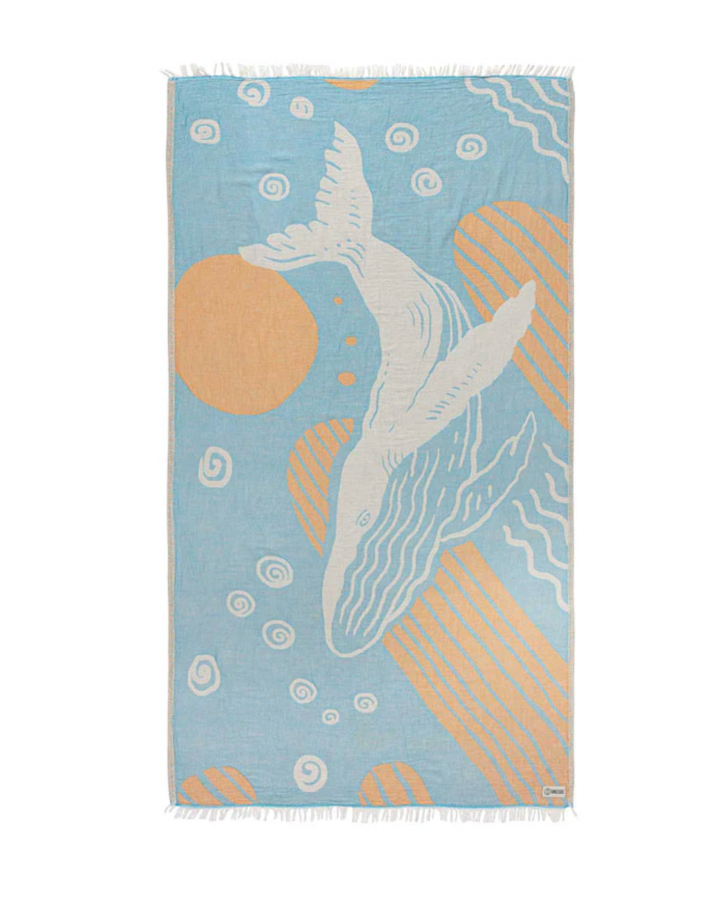 Sand Cloud Blue Whale Towel