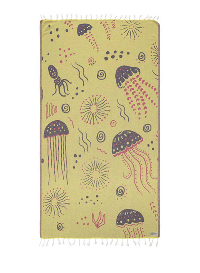 Sand Cloud Aquatic Museum Towel