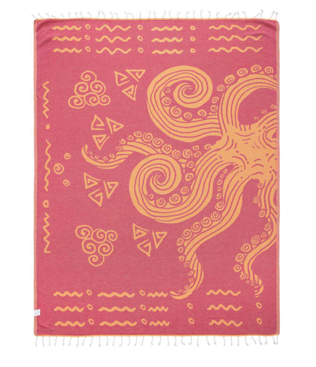 Sand Cloud Pacific Octopus Towel