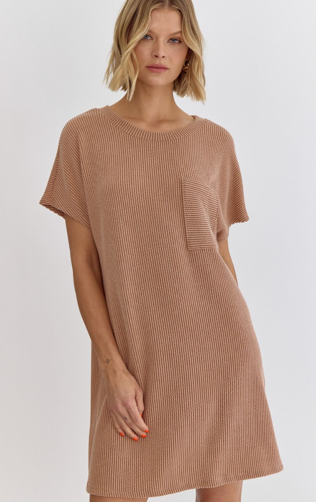 Riley Ribbed Midi Dress