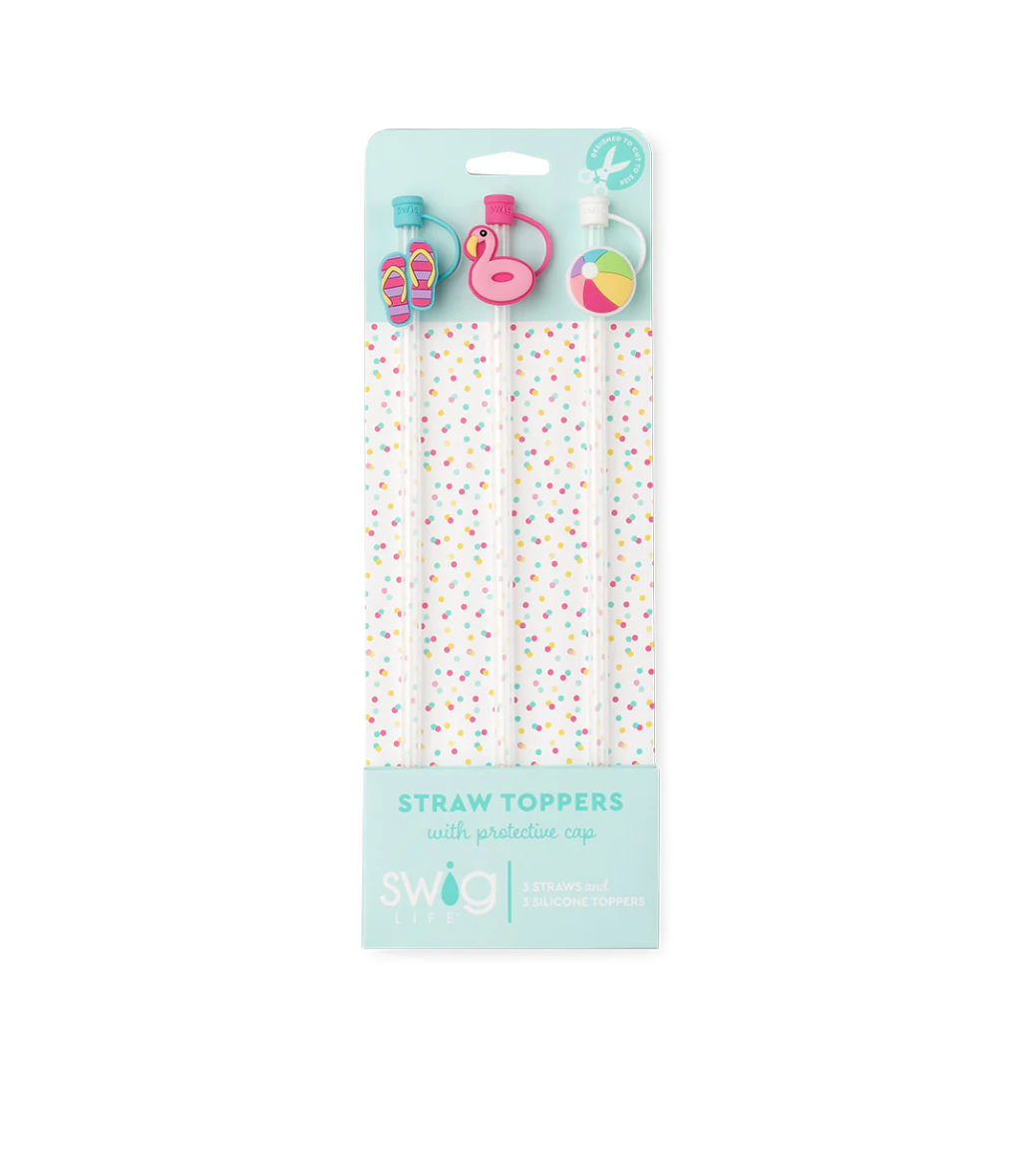 Swig Straws & Straw Topper Sets