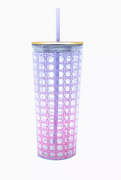 Lilly Pulitzer Tumbler w/ Straw