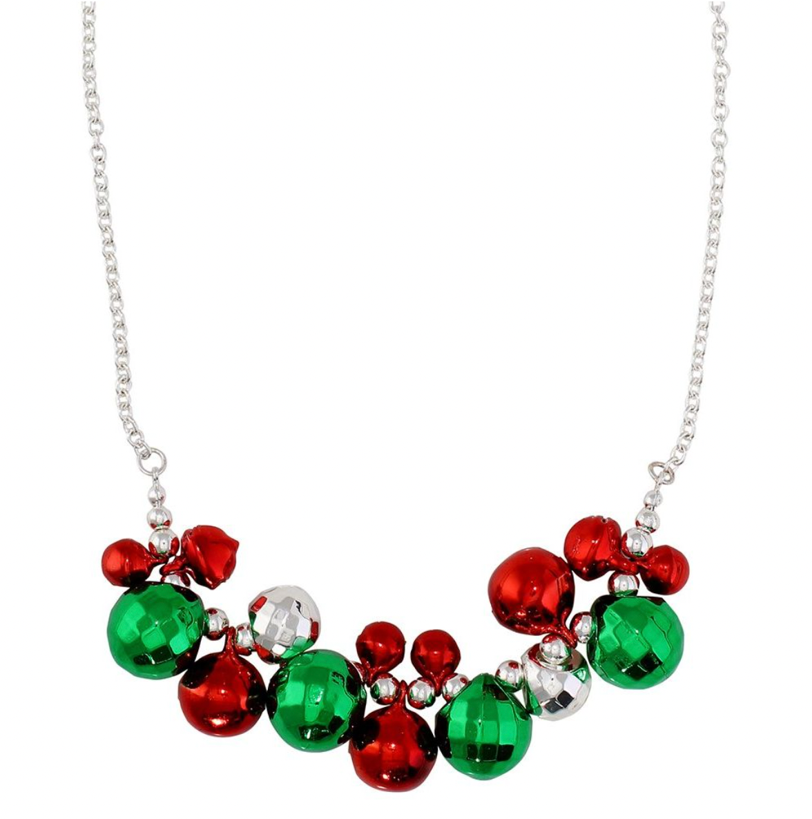 Periwinkle Christmas Jingle Necklace