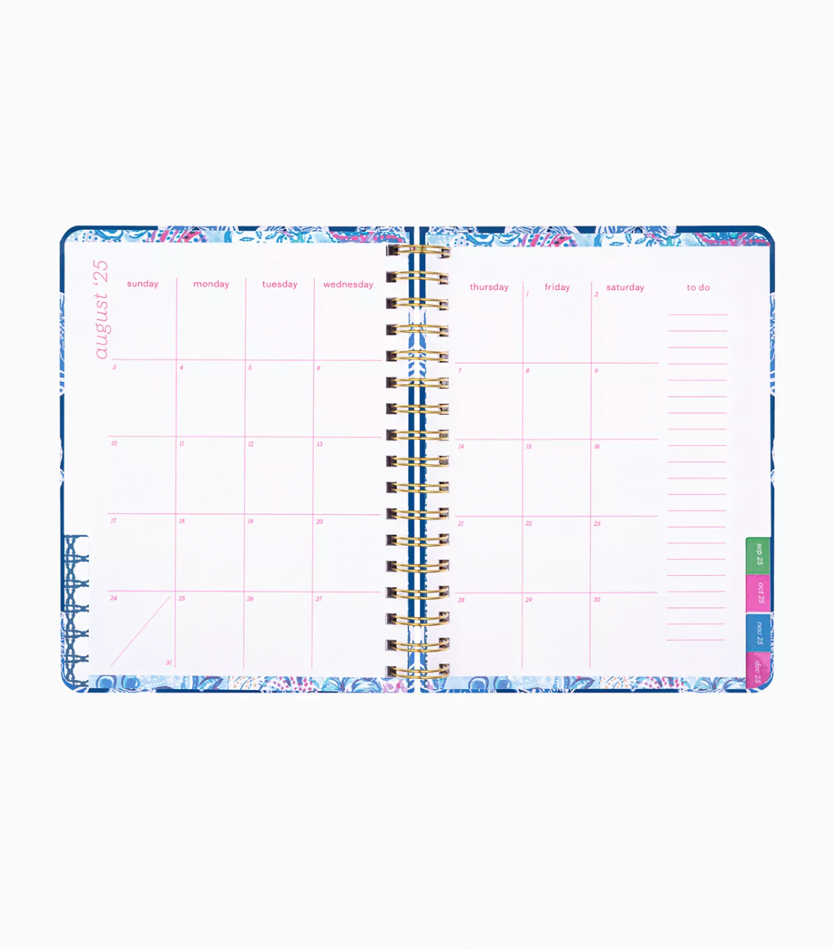 Lilly Pulitzer 17 Month Large Monthly Planner