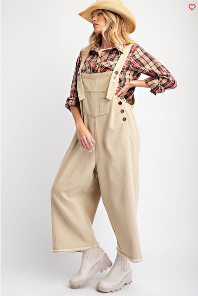 Ella Twill Jumper Pants