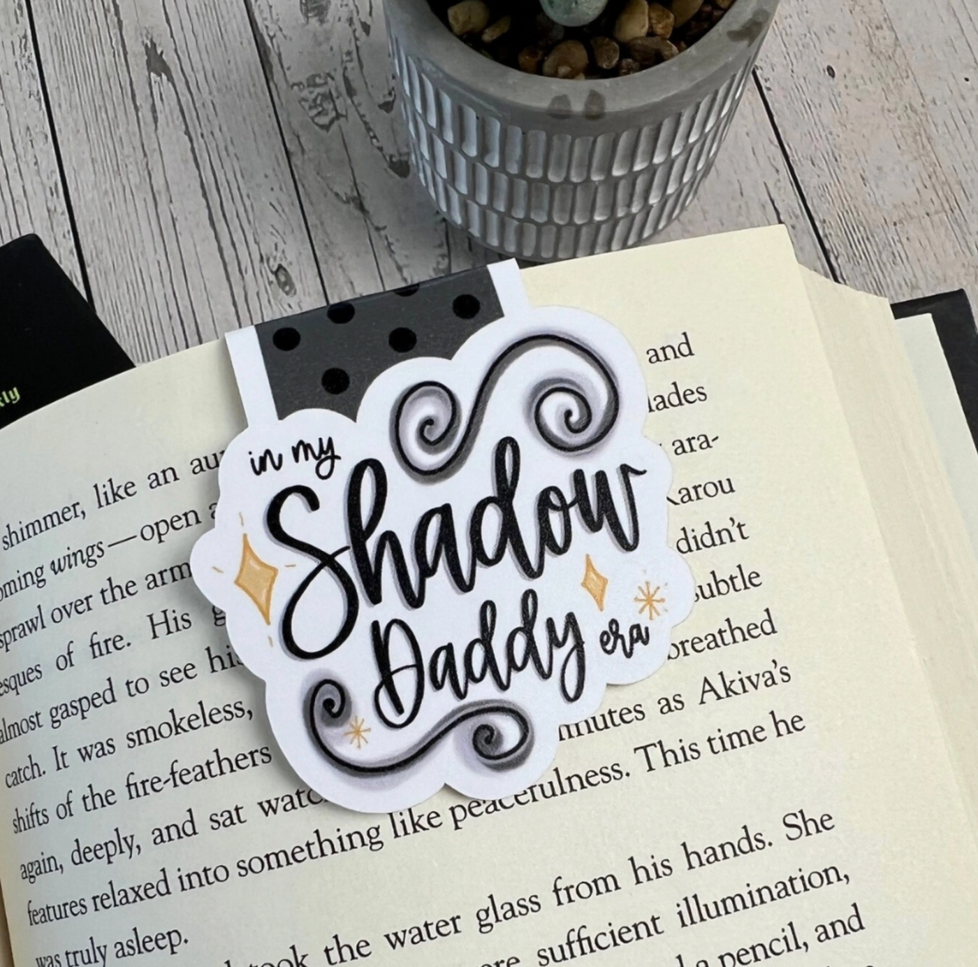 In My Shadow Daddy Era Magnetic Bookmark