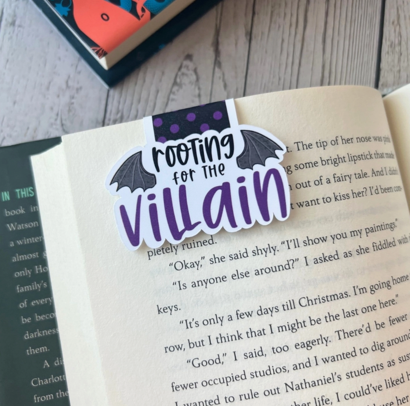 Rooting For the Villain Magnetic Bookmark