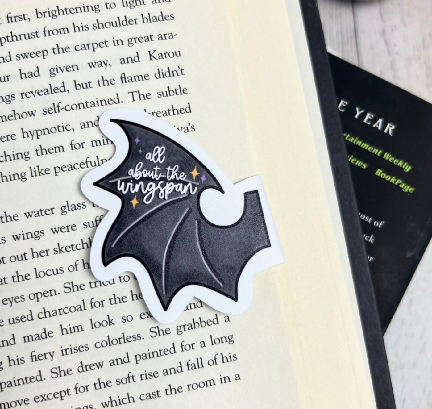 Wingspan Romantasy Magnetic Bookmark