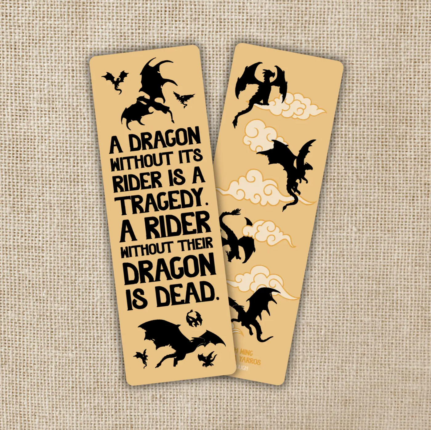 Dragon Without Their Rider Quote Bookmark