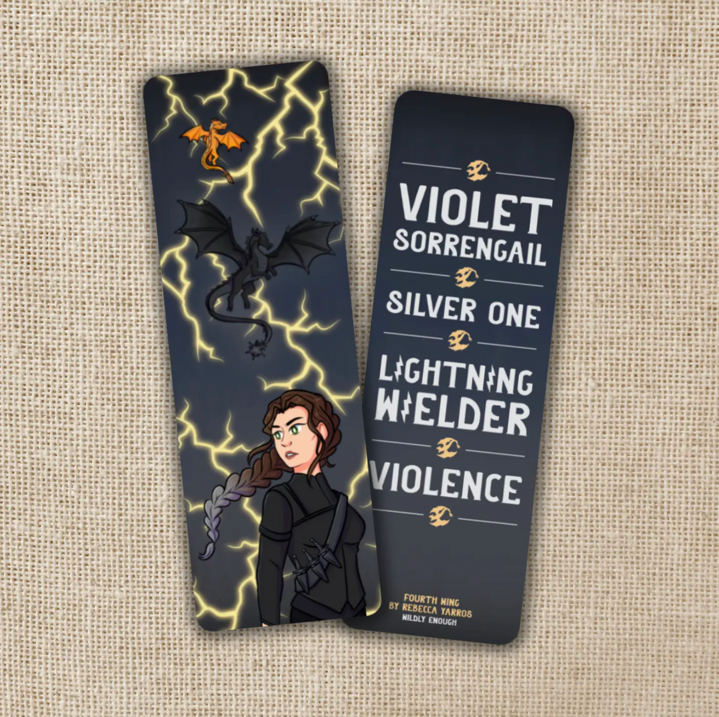 Violet Sorrengail Bookmark