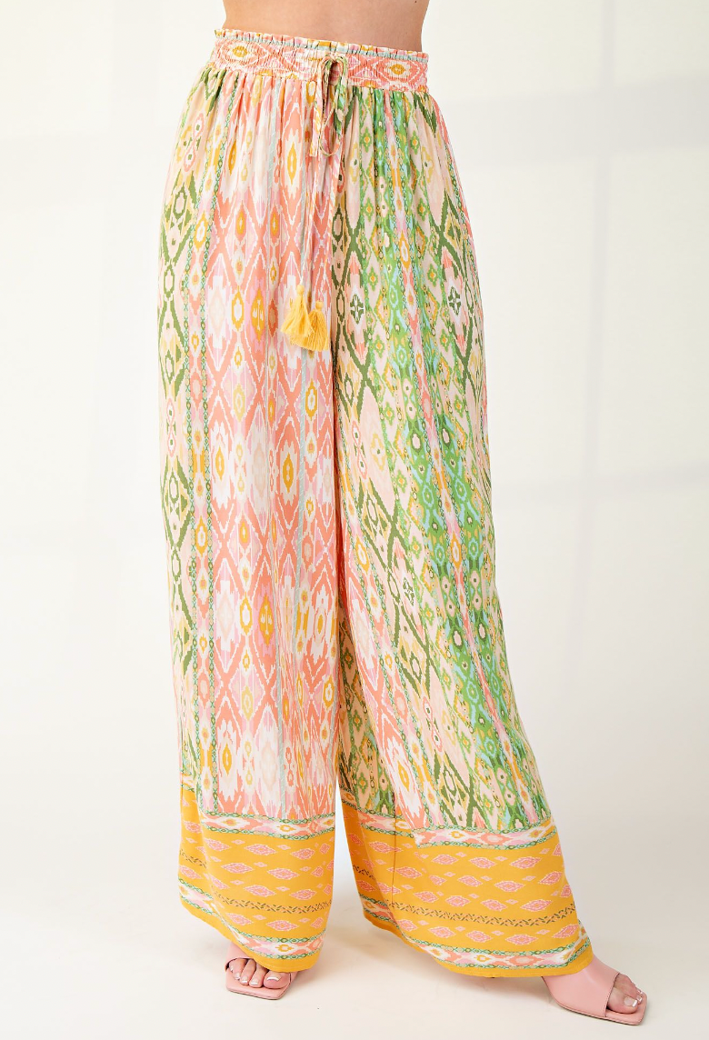 Printed Palazzo Pants