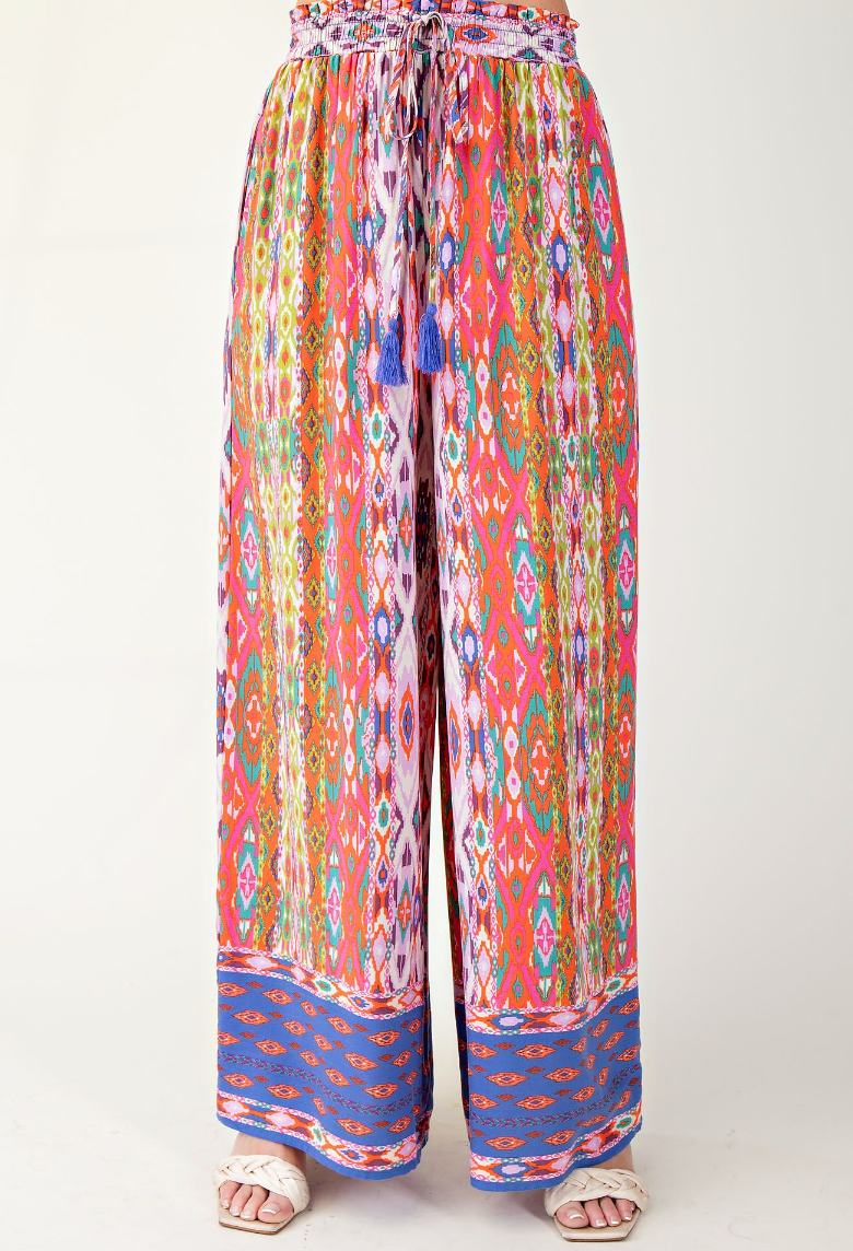 Printed Palazzo Pants